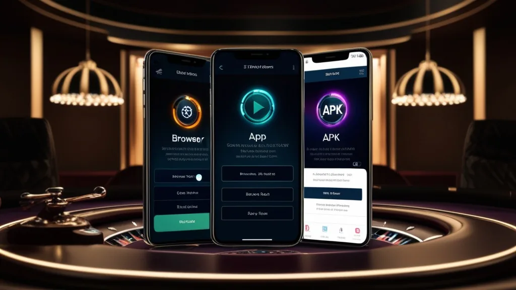 Vergleich von App, APK und mobiler Website auf dem Smartphone